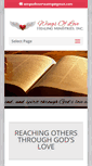 Mobile Screenshot of healingwingsoflove.com